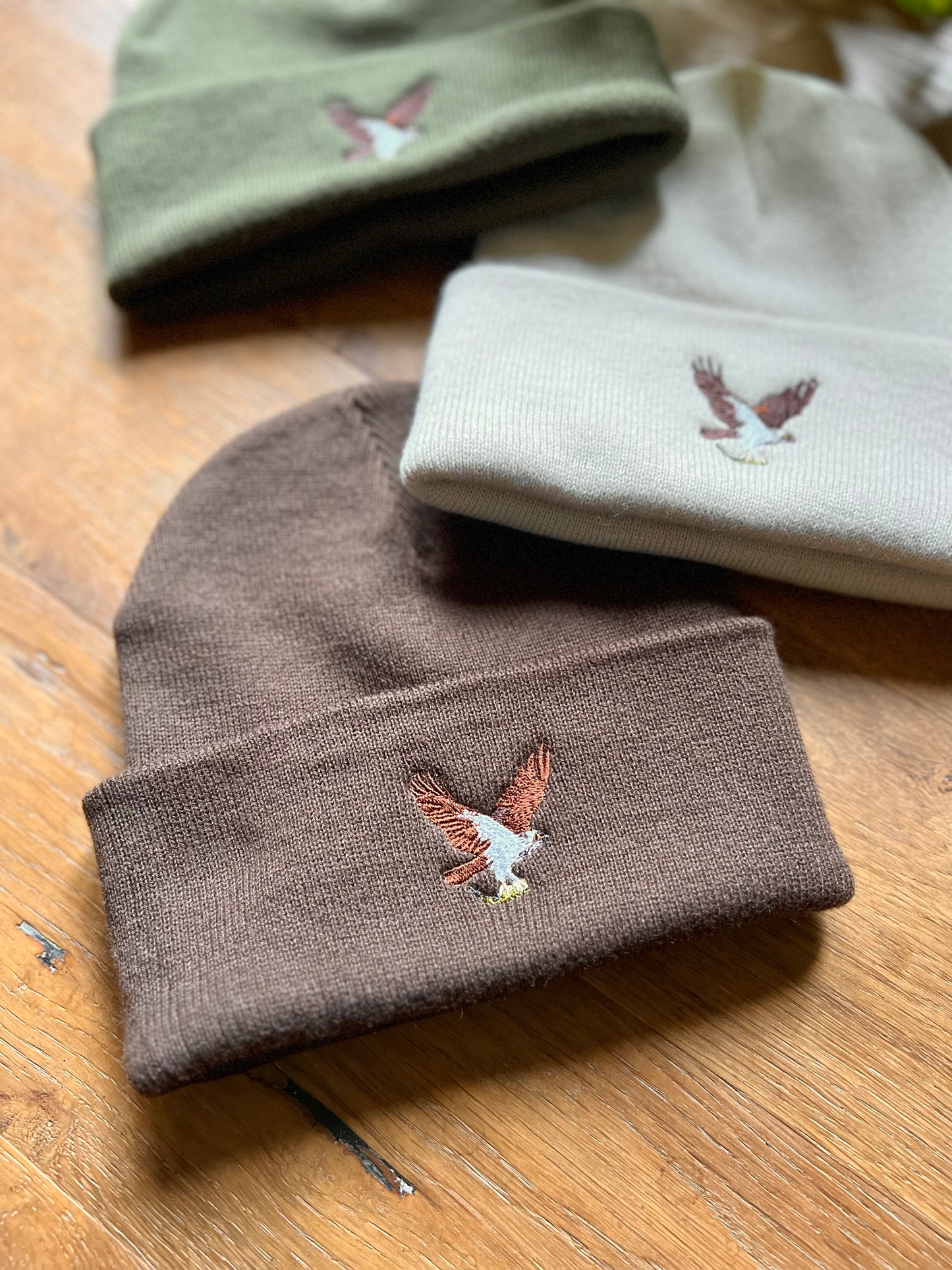 Osprey Embroidered Beanie Hat