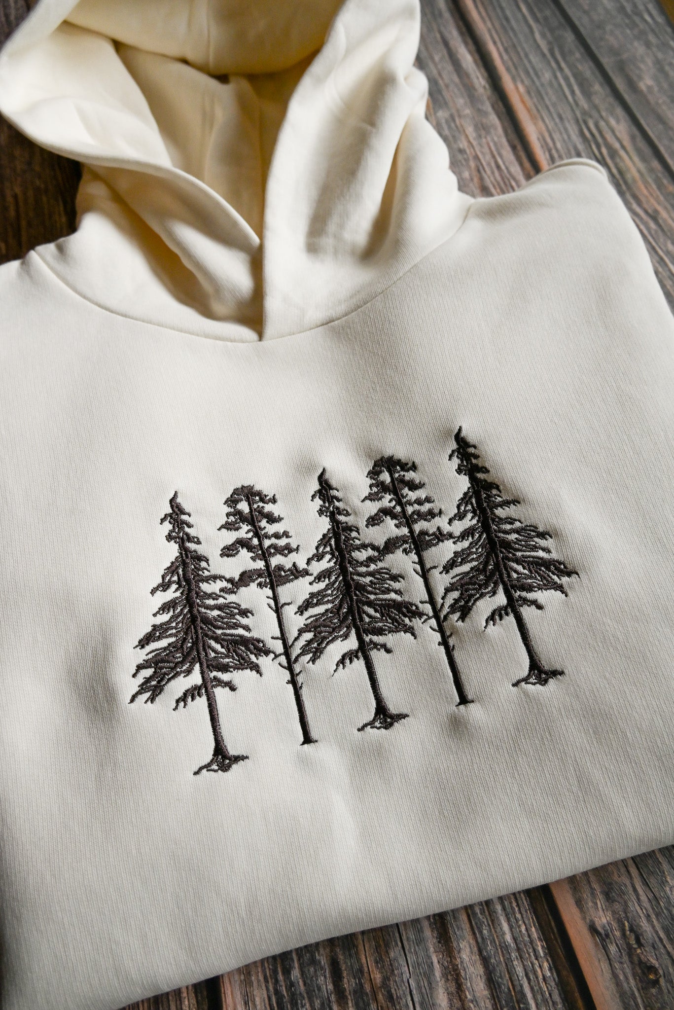 Embroidered Tree's Organic Cotton Unisex Oversized Hoodie