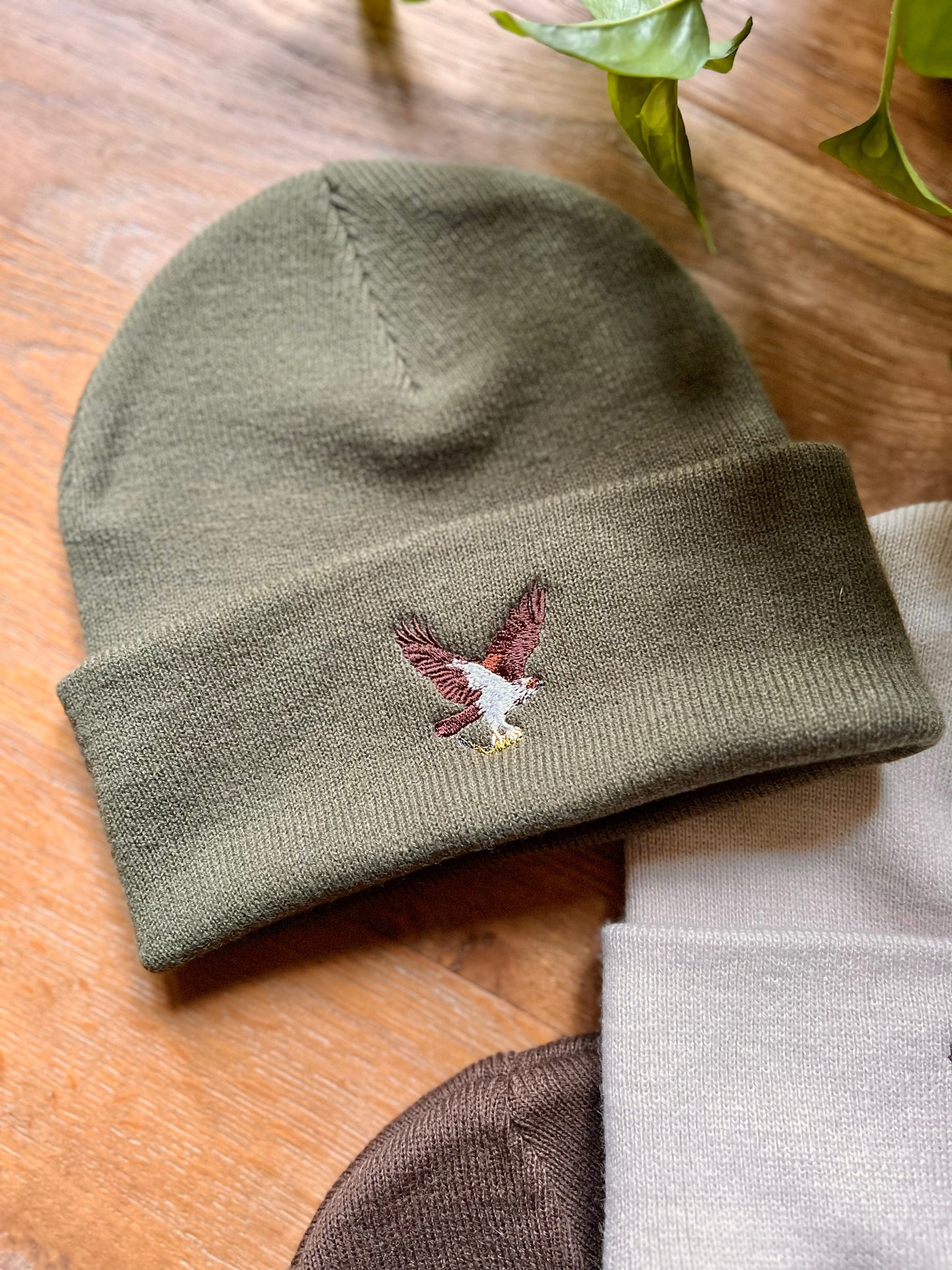 Osprey Embroidered Beanie Hat