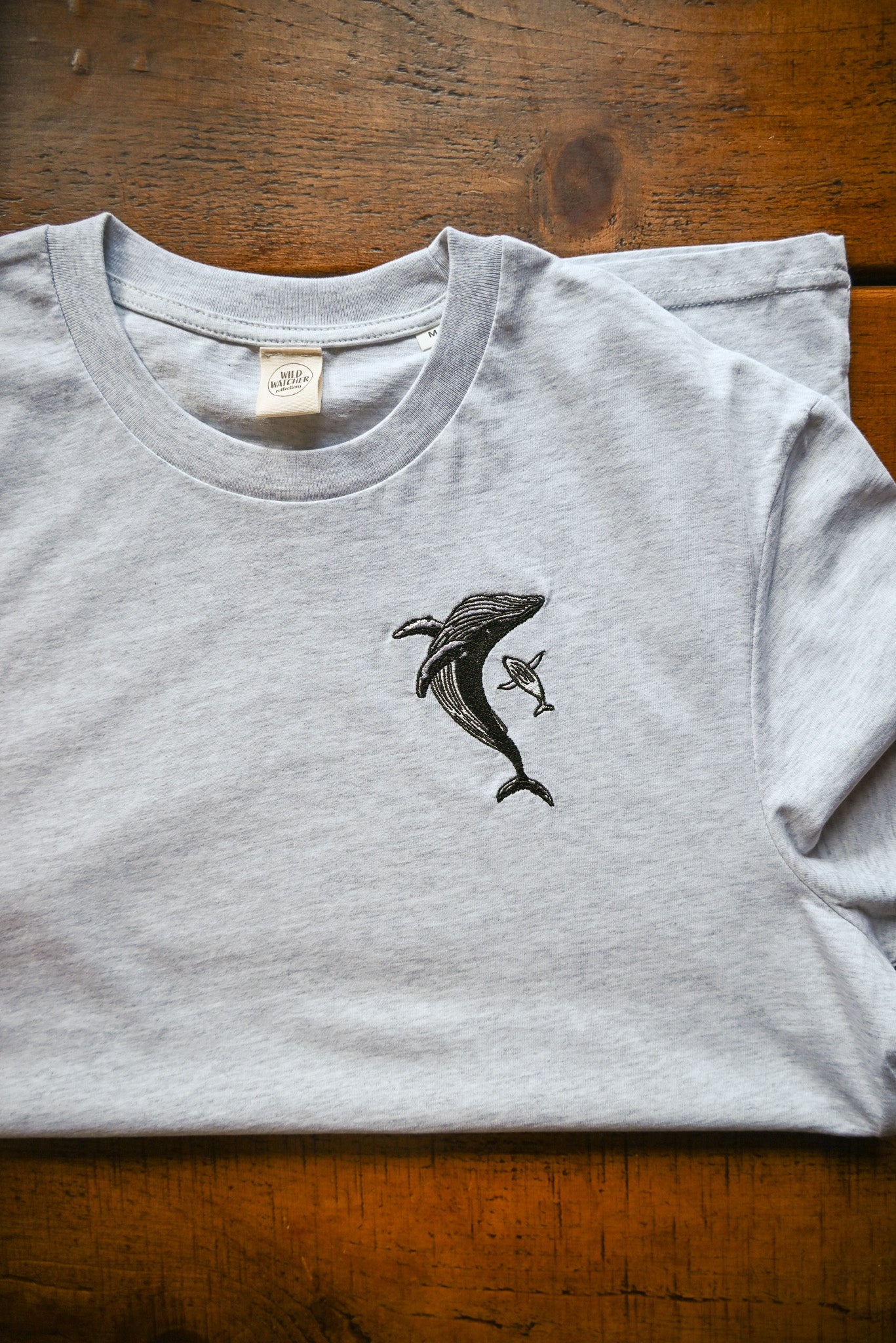 WWC Humpback Family Embroidered T-shirt