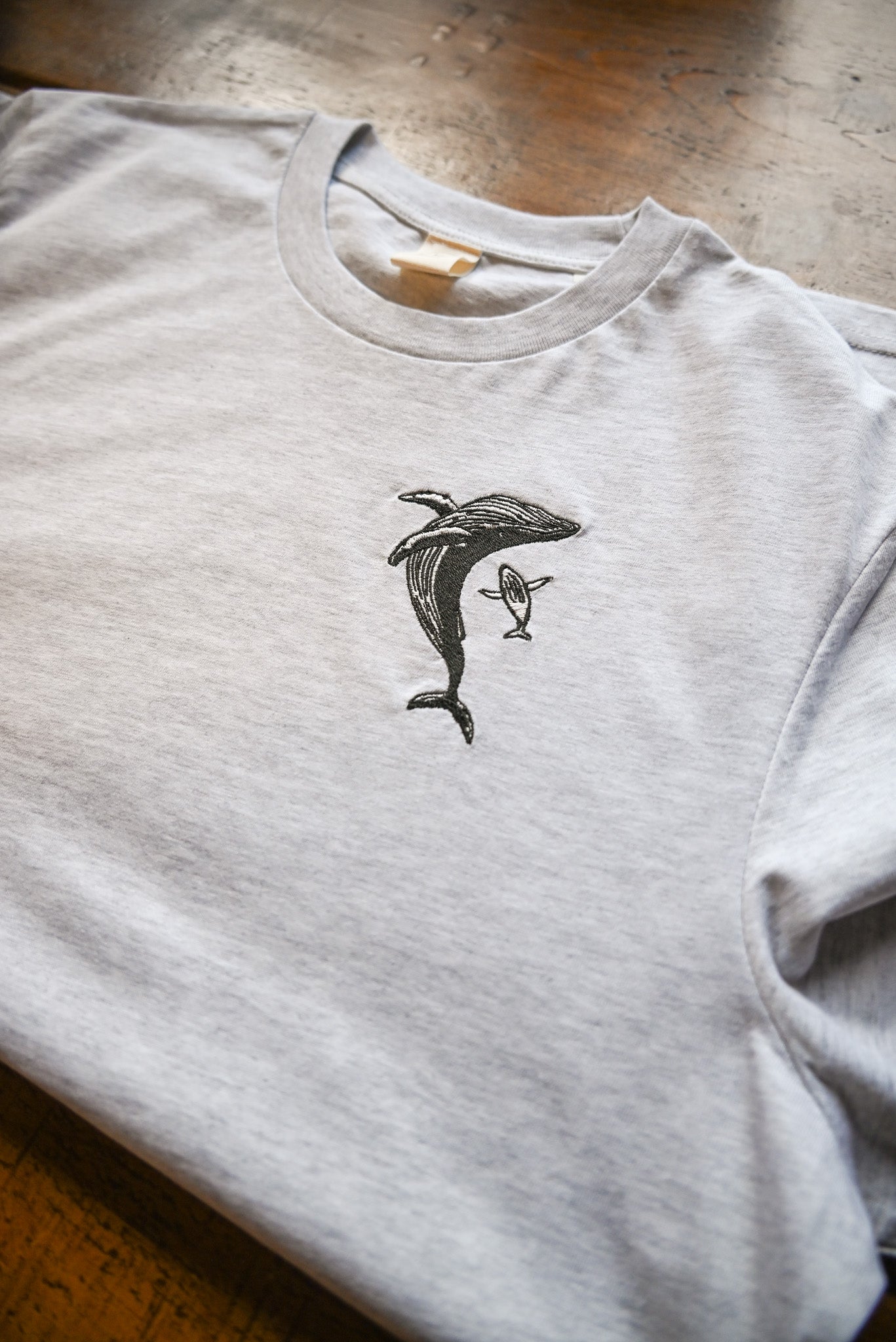 WWC Humpback Family Embroidered T-shirt