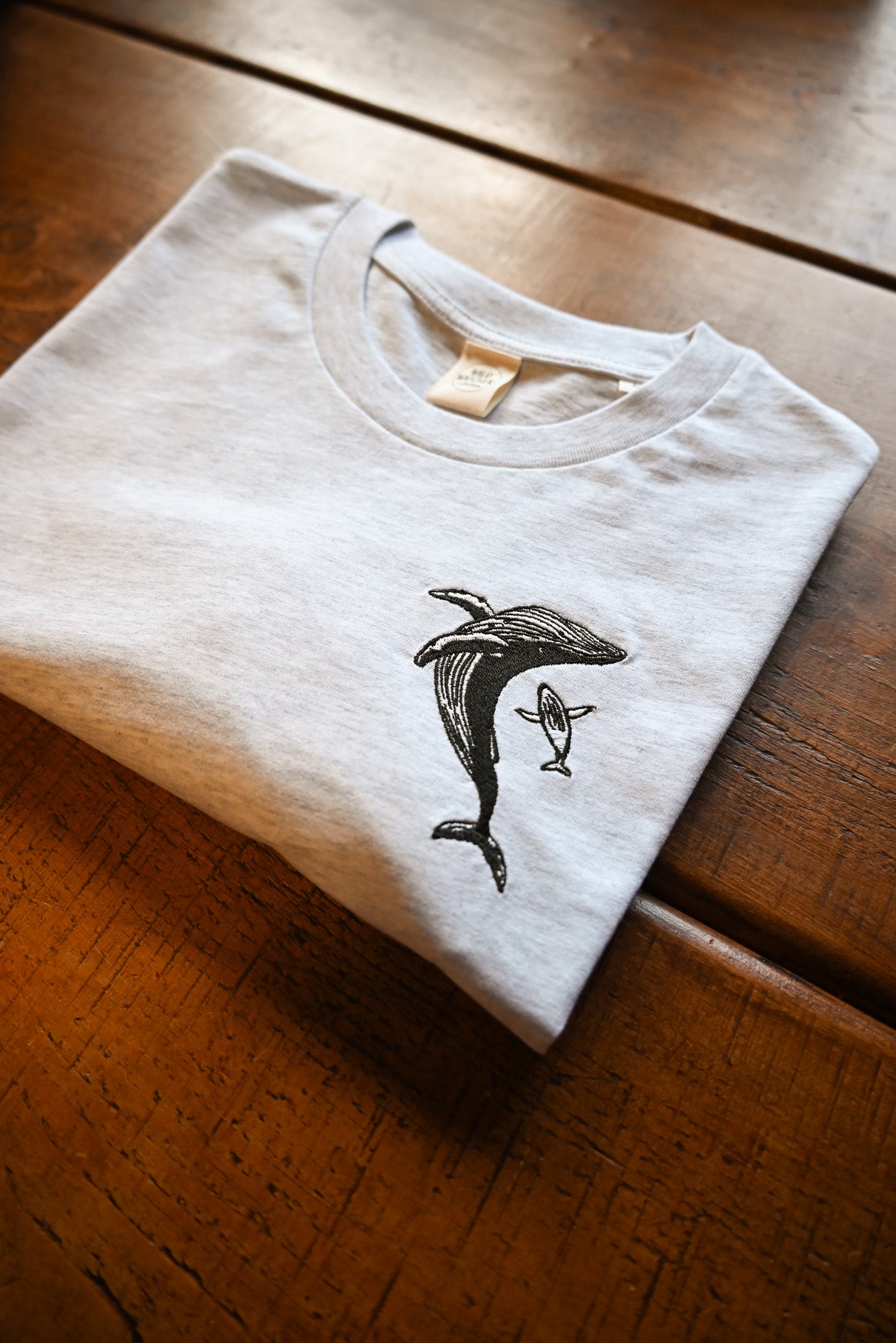 WWC Humpback Family Embroidered T-shirt