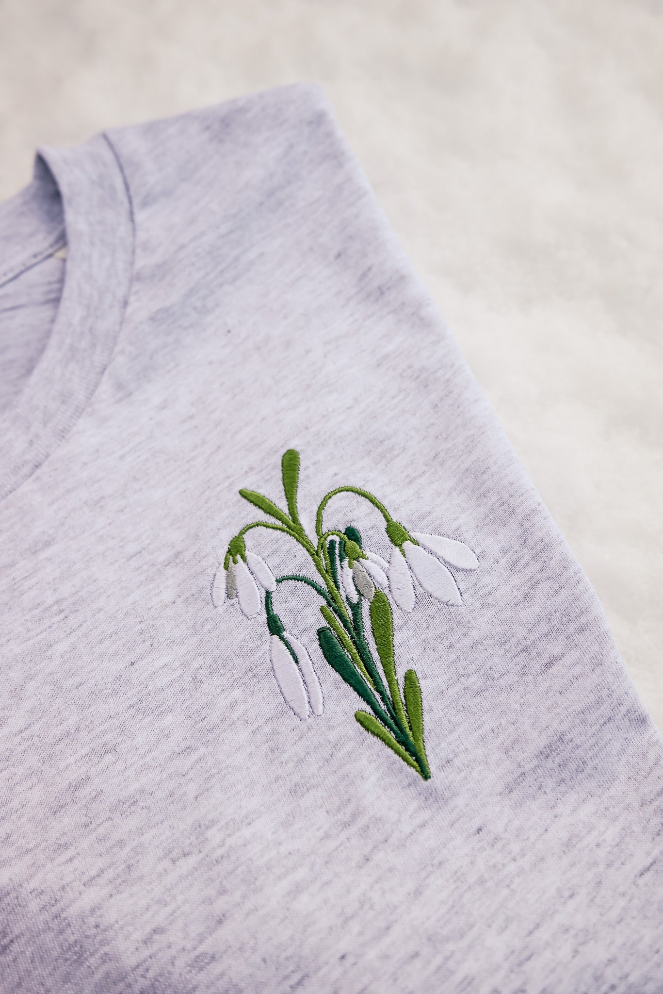 WWC Snowdrops Embroidered T-shirt