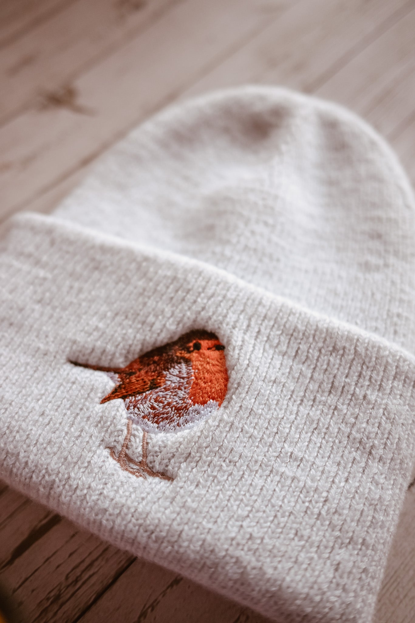 WWC Robin Embroidered Beanie Hat