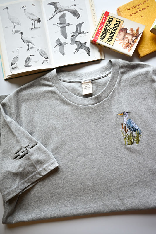 WWC Heron Embroidered T-shirt