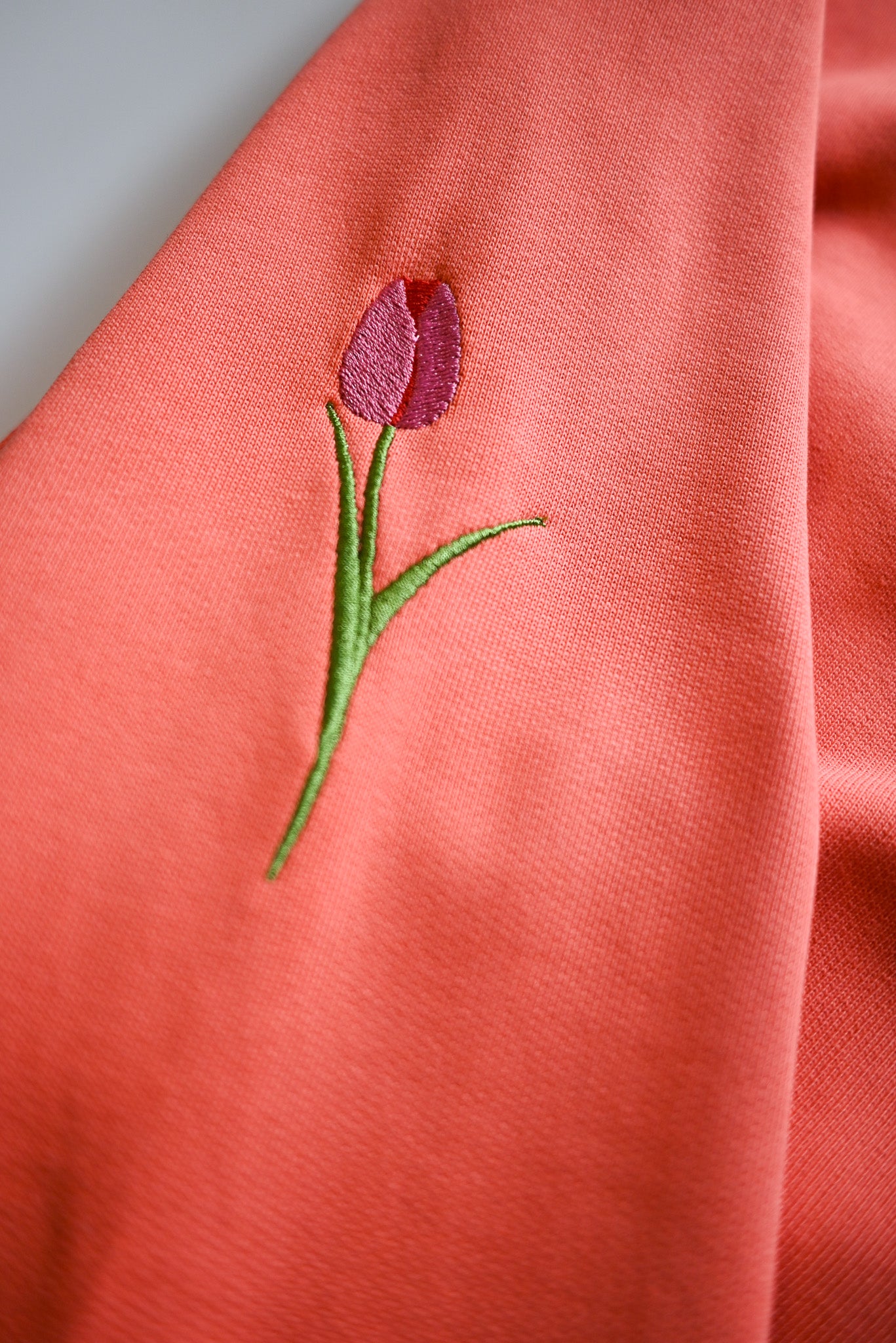 WWC Tulips Embroidered Sweatshirt