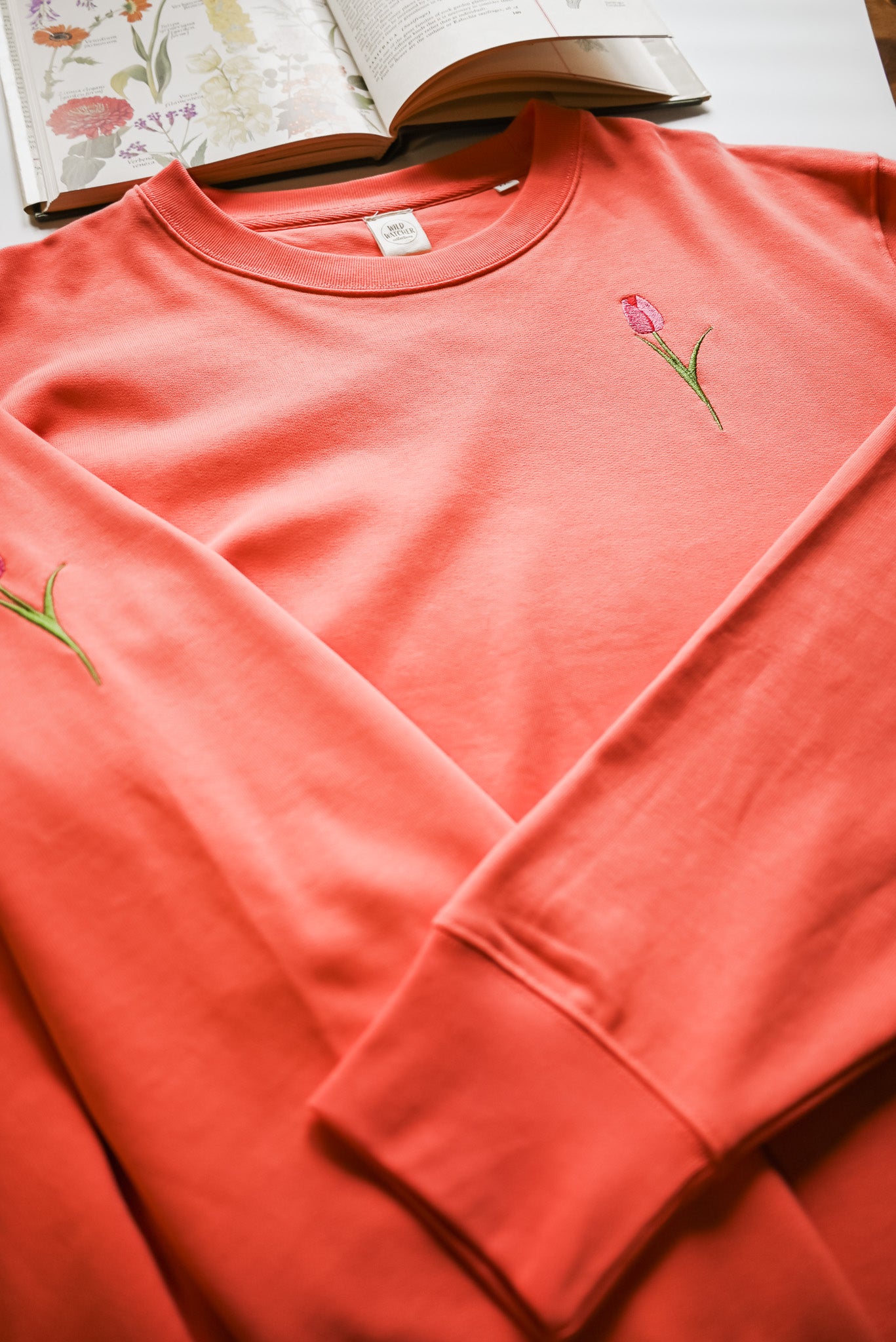 WWC Tulips Embroidered Sweatshirt