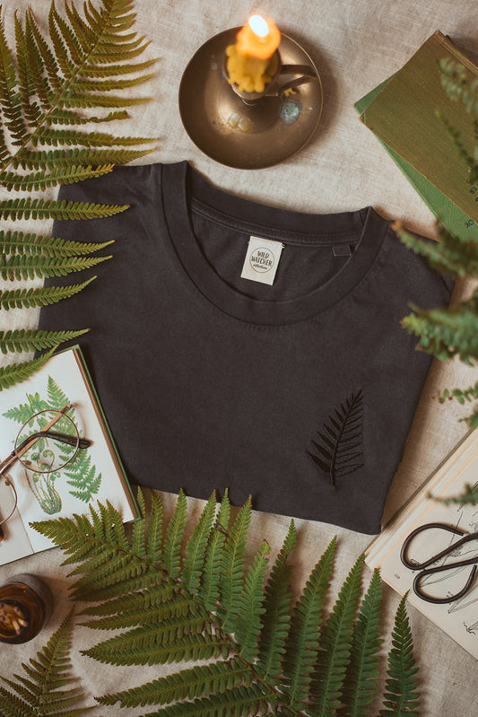 Fern Embroidered T-shirt