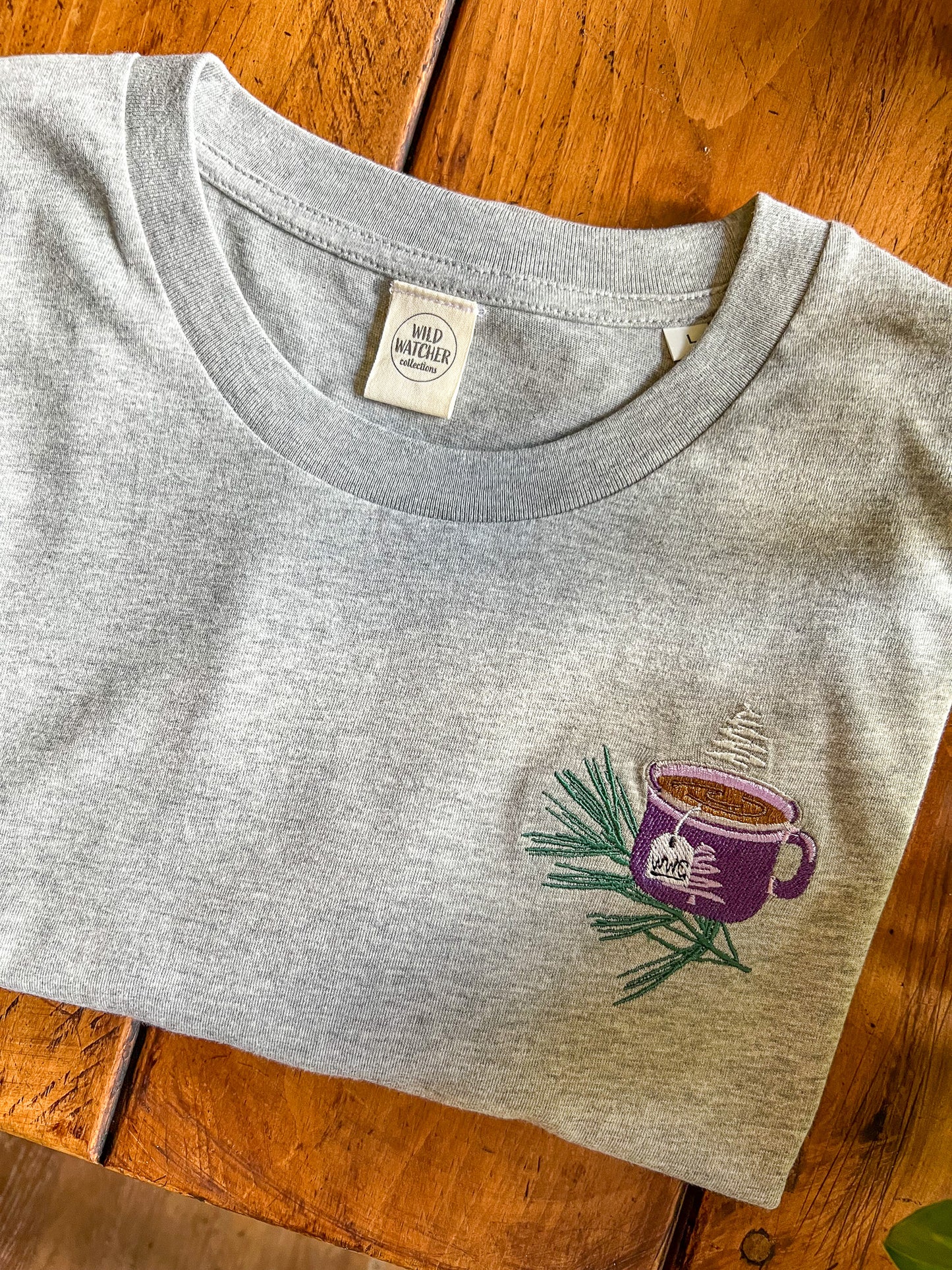 Brew It Embroidered T-shirt