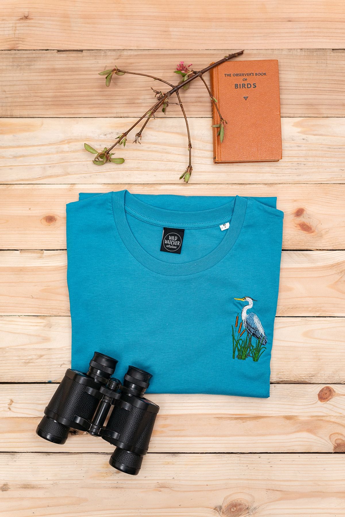 Heron Embroidered T-shirt