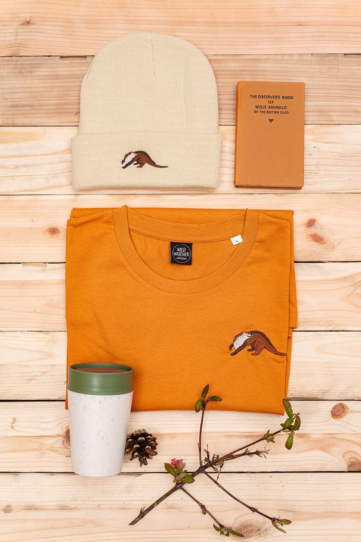Otter Embroidered T-shirt