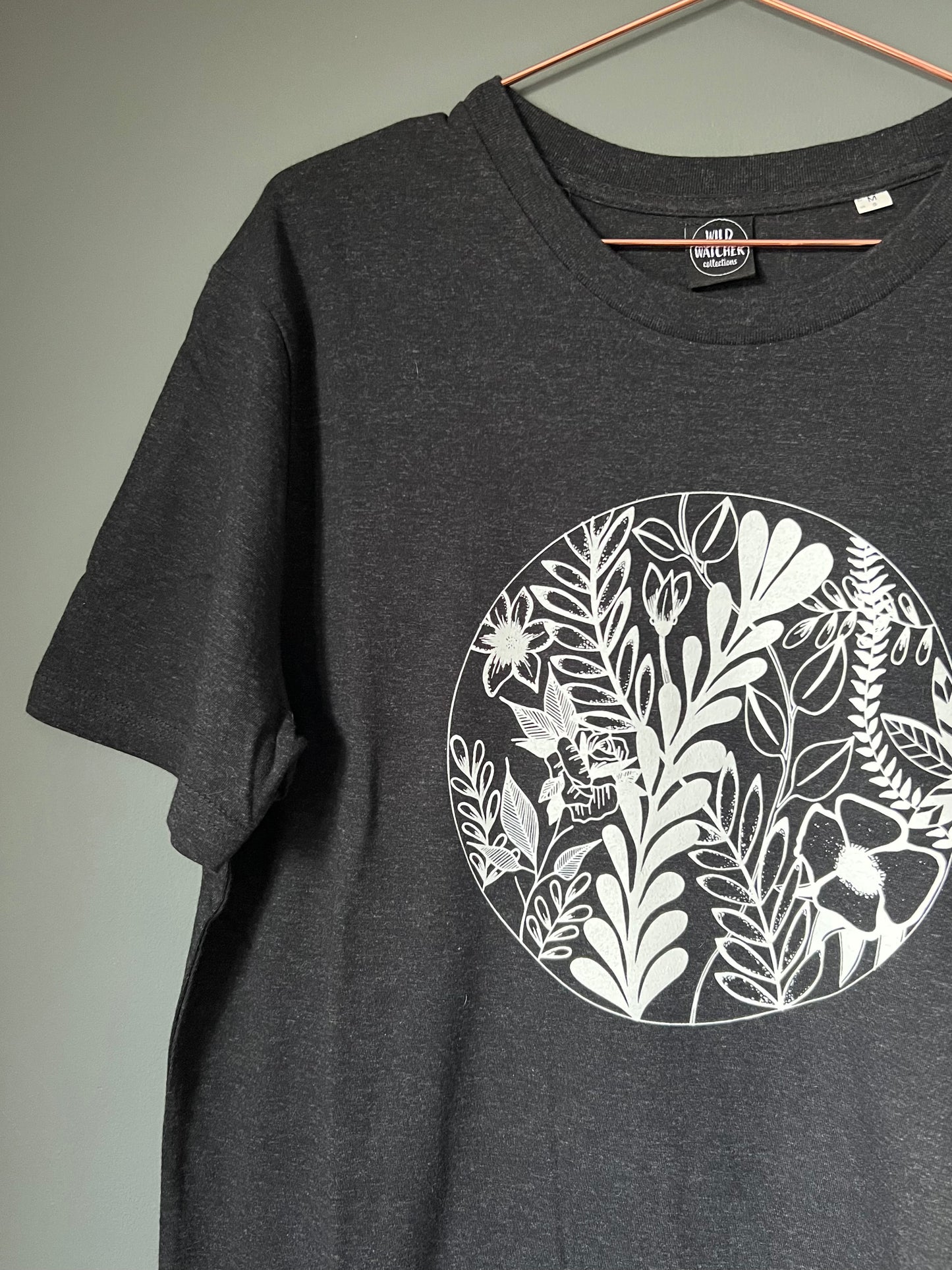 Floral Infinity Organic Unisex Tee's - Includes a free notebook!