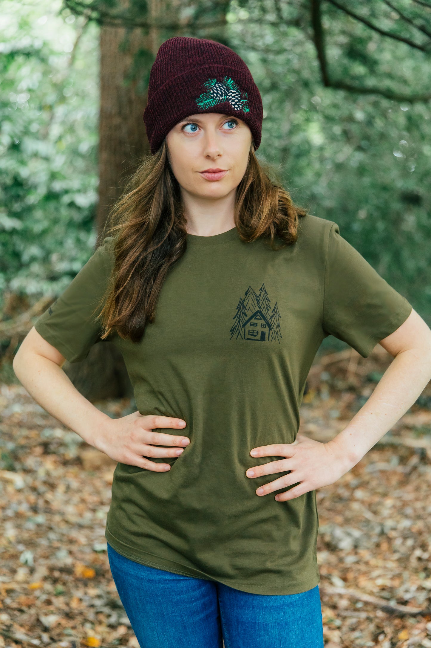 Happiest in the Forest T-shirt